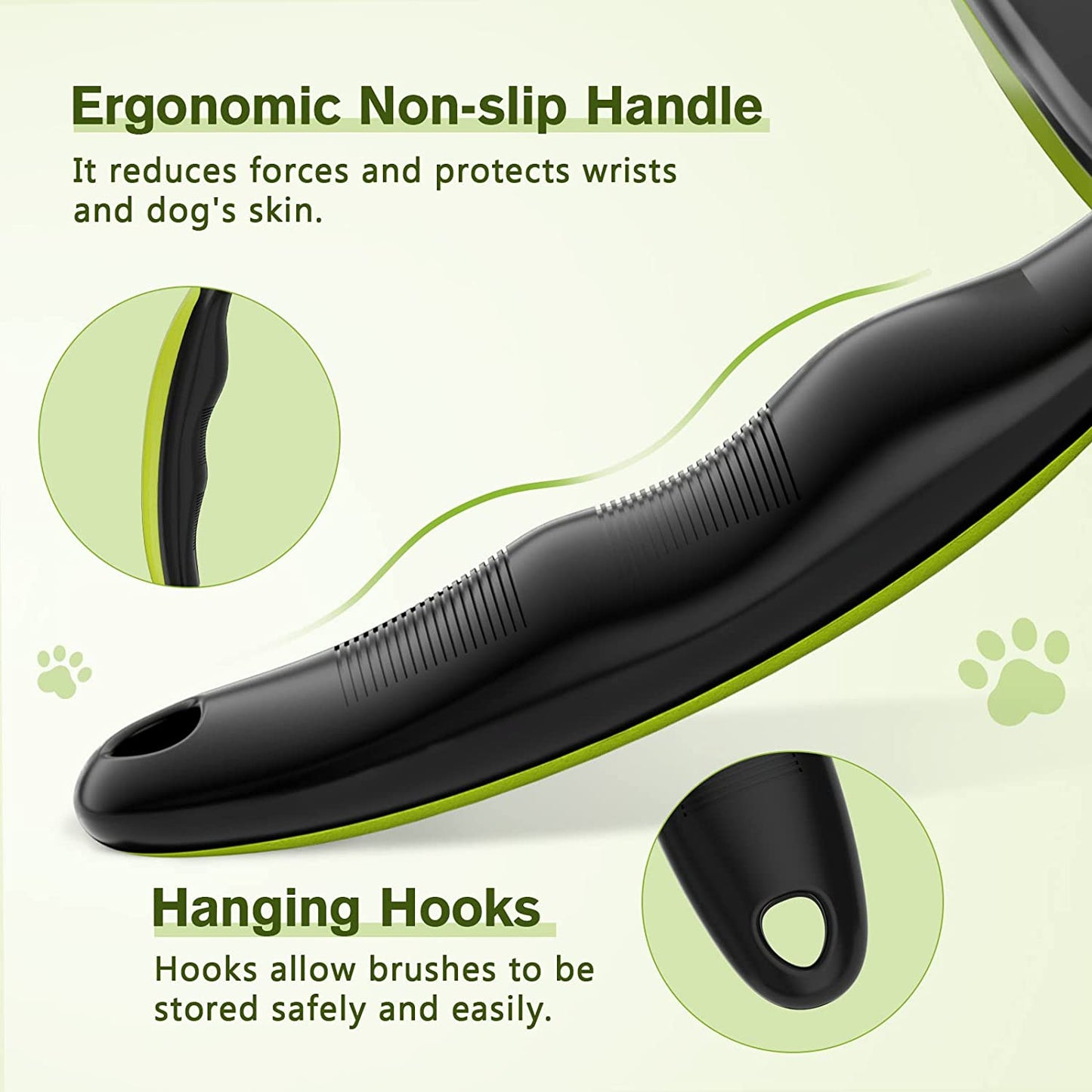Pecute Cepillo Perros Y Gatos Peine Para Mascotas Quitar Y Remover El Pelo Muerto Carda Con Púas Flexible De Acero Inoxidable Para Desenredar Y Peinar a Mascotas, Reduce 95% De Pelo Suelto Cómodo